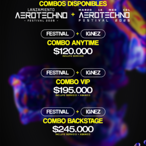 Aerotechno presenta: COMBO Ignez & Festival