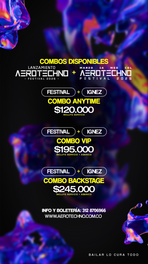 Aerotechno presenta: COMBO Ignez & Festival